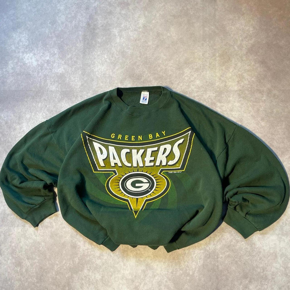 Vintage 90s Green Bay Packers NFL Crewneck Sweater Sportswear Forest Green Graphic Tee – Cozy Vibes · Trending Graphic Apparel