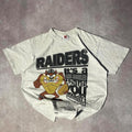Vintage Los Angeles Raiders Taz NFL Tee Shirt Summer Essential Graphic Tee – Soft Feel · Must-Have Style
