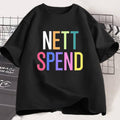 NETTSPEND TOUR Merch Unisex garment dyed heavyweight t shirt Graphic Tee – Bold Style · Perfect For Daily Wear