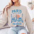 Paris France Sweatshirt Eiffel Tower Crewneck Jumper France Travel Unisex Sweater French Vacation Pullover Parisian Landmark Top Traveler Sweatshirt – Feel-Good Design · Must-Have Style