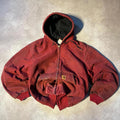 Vintage Carhartt Workwear Hooded Zip Up Jacket Rare Red Grail Graphic Tee – Feel-Good Design · High-Quality Print