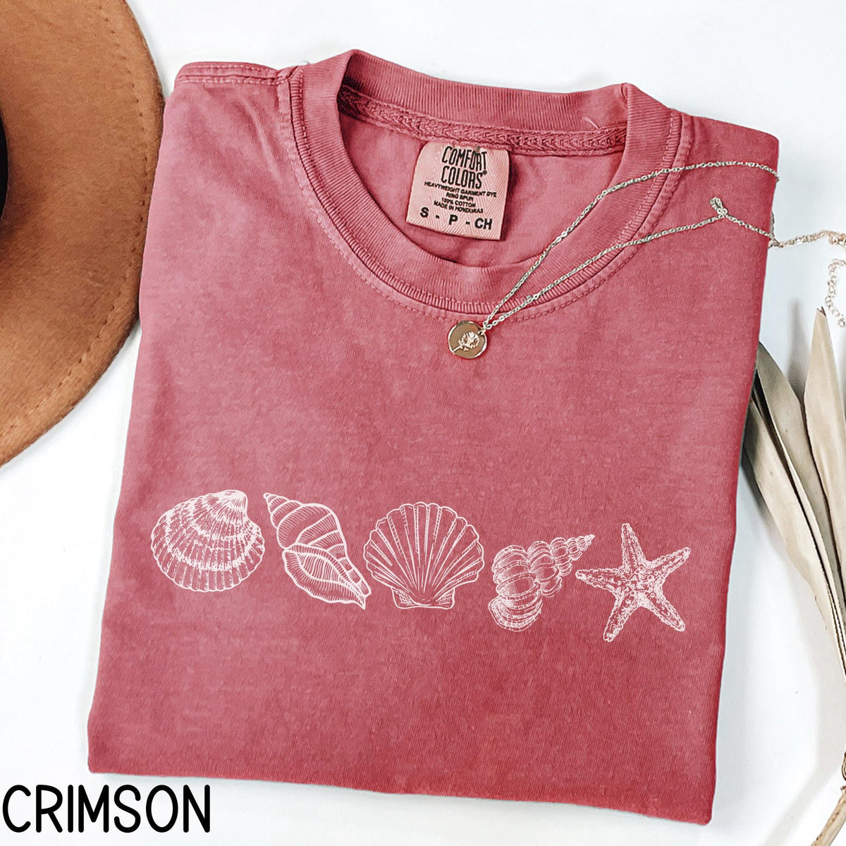 Seashell Shirt Trendy Summer Seashell Shirt Coastal Aesthetic Tee Ocean Lover Gift Vacation Beach Sea Shell Lover Gift Graphic Tee – Premium Graphic · Top Pick For Any Outfit