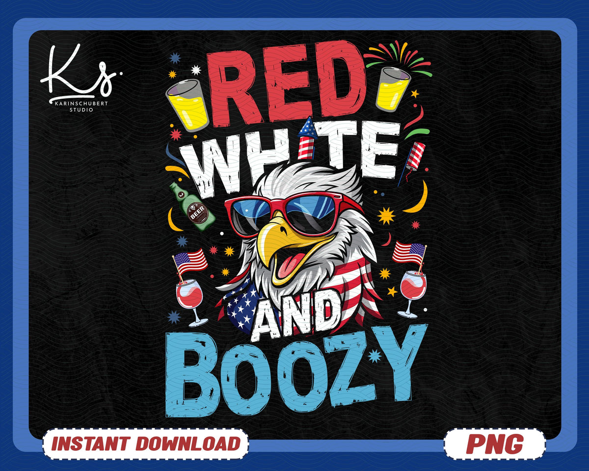 Red White And Boozy Funny 4th Of July Eagle Png American Bald Eagle Flag Shirt Sublimation Png American Drinking Patriotic Freedom Martini Graphic Tee – Everyday Comfort · Great Gift For Fans