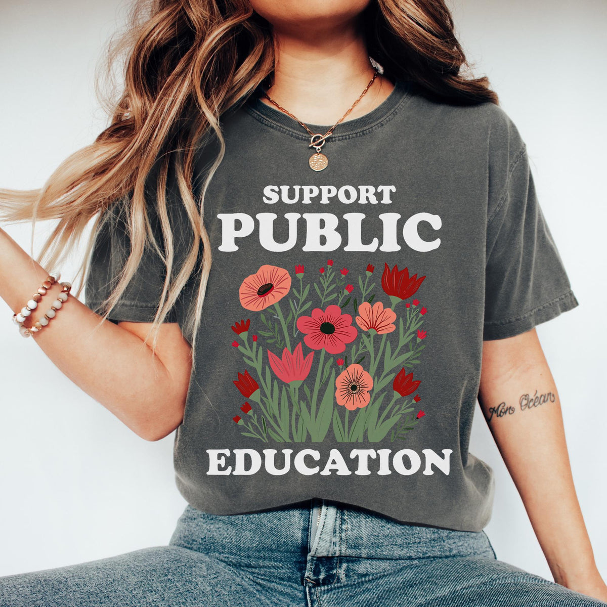 Support Public Schools Shirt Defend Public Schools Fund Public Schools Teacher Activist Shirt Liberal Shirt Public Education Shirt Graphic Tee – Fan Favorite · Great Gift For Fans