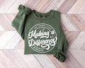 Making a Difference Teacher Sweatshirt Inspirational Educator Tee Back to School Shirt Teacher Appreciation Gift Uplifting Teacher Shirt Sweatshirt – Fan Favorite · Top Pick For Any Outfit
