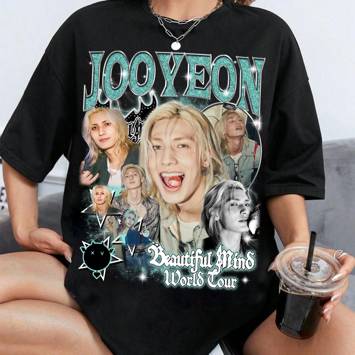 Retro Jooyeon Xdinary Heroes T shirt Xdinary Heroes Beautiful Mind World Tour 2025 Tee Beautiful Mind Album Xdinary Heroes Live and Fall Graphic Tee – Fan Favorite · Trending Graphic Apparel