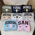Ateez Aniteez Members Sweatshirt Ateez 2025 World Tour In Your Fantasy Shirt Ateez Golden Hour Part 3 Shirt Ateez World Tour 2025 Shirt Sweatshirt – Warm & Stylish · High-Quality Print
