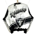 Vintage Oakland Raiders Chalk Line Fanimation Jacket Large Black Nfl Snap Button Graphic Tee – Aesthetic Look · Must-Have Style