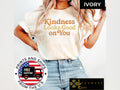 Kindness T Shirt Retro Graphic Tee Groovy Vintage Style Kindness Gift Soft Boho Vibe Top Inspirational T Shirt 1717 Graphic Tee – Premium Graphic · Trending Graphic Apparel