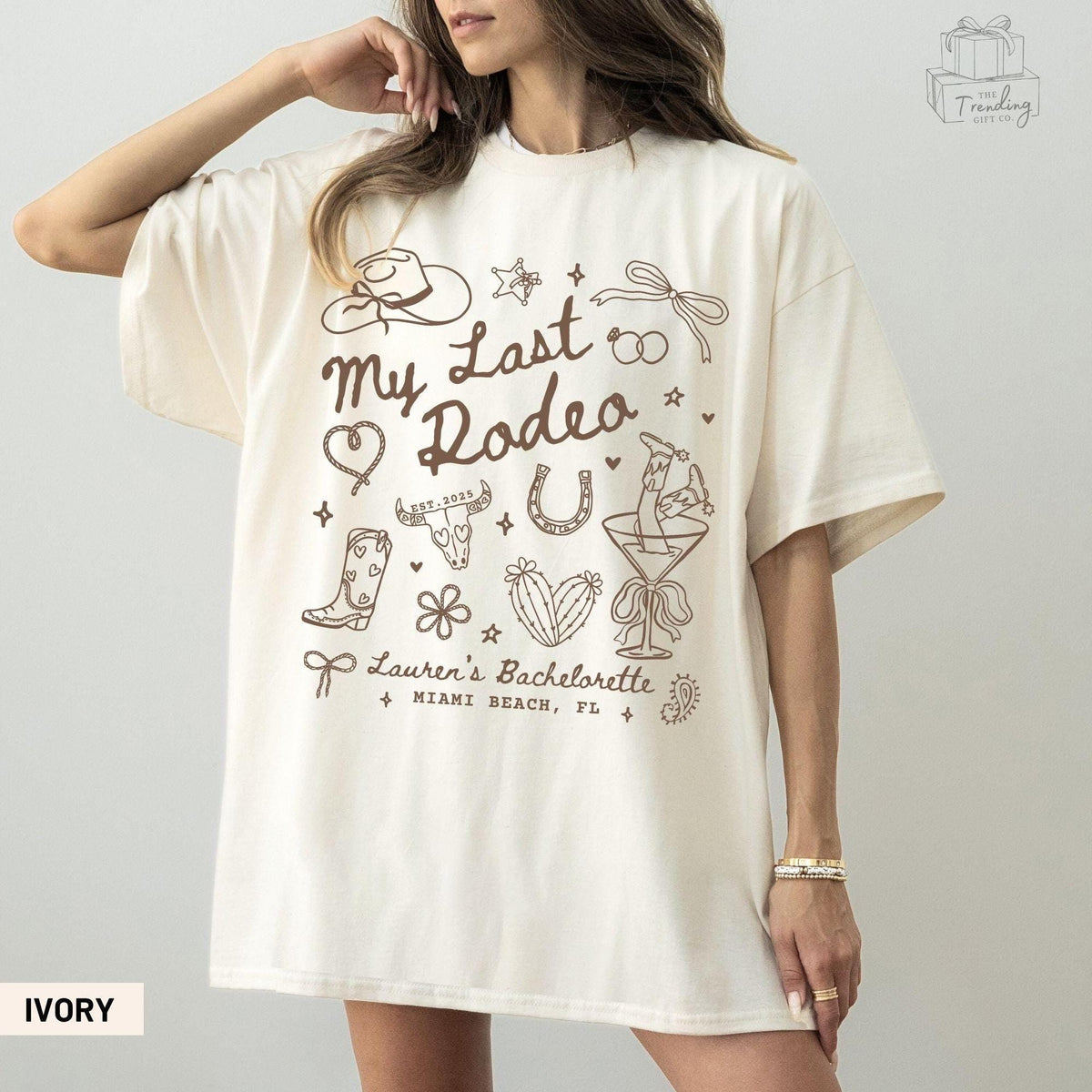 Custom Last Rodeo Bachelorette Shirts Last Hoedown Same Cowboy Forever Country Bach Nashville Bachelorette Party Cowgirl Bridal Party Shirts Graphic Tee – Everyday Comfort · High-Quality Print