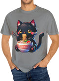 Cat Ramen Noodle comfort color T Shirt Cat Lover Gift Ramen Tee Korean food Shirt Japanese cat Noodle tee Animal Lover black cat shirt Graphic Tee – Feel-Good Design · Top Pick For Any Outfit