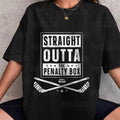 Funny Ice Hockey PNG Design for T Shirts Apparel Sports PNG Download quotStraight Outta Penalty Boxquot PNG for Shirts Stickers And Gifts Graphic Tee – Warm & Stylish · Great Gift For Fans