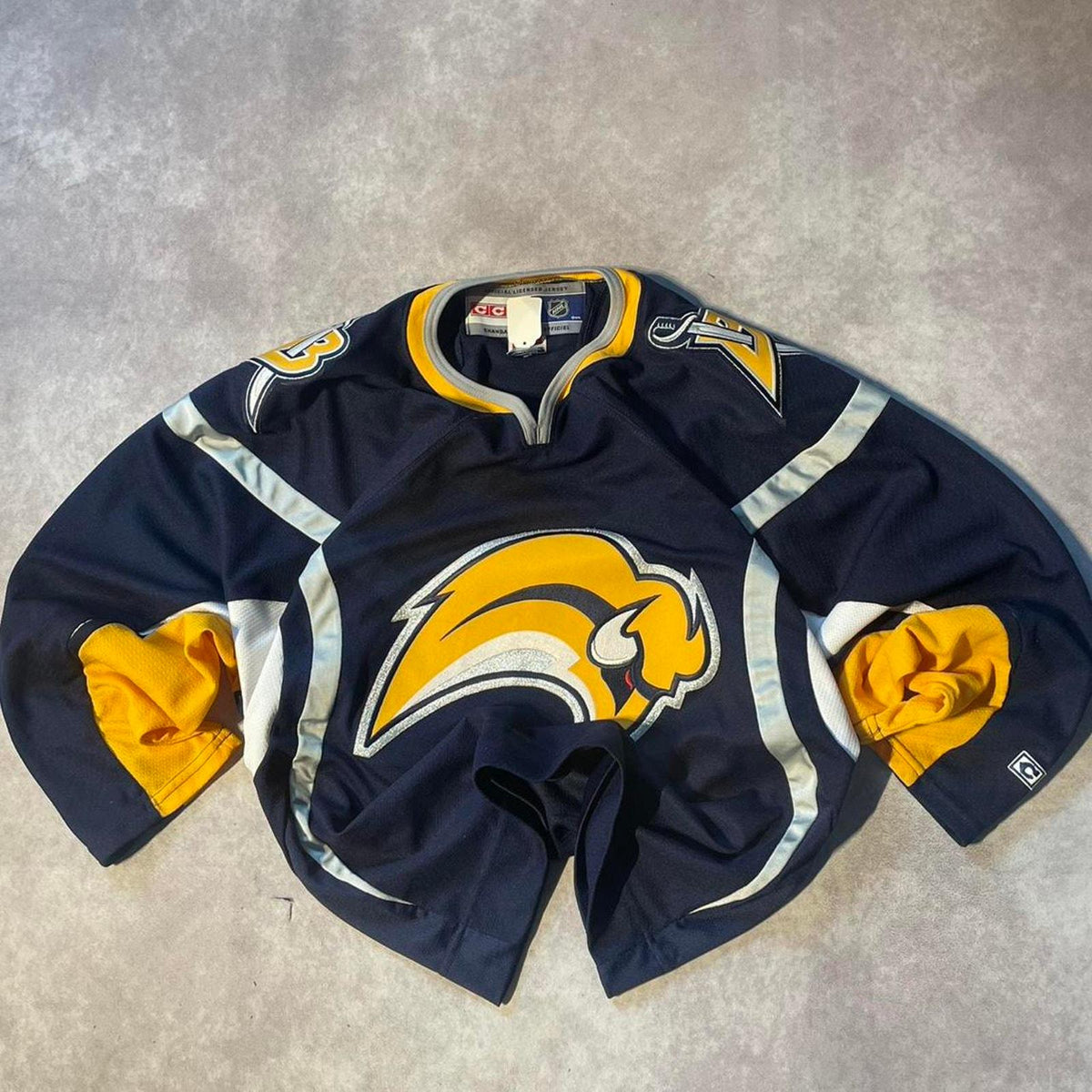 Vintage Buffalo Sabres Sabrehead Iconic Hockey Jersey NHL CCM Jersey – Bold Style · Must-Have Style