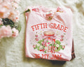 Fifth Grade Teacher Tee with Strawberries Fifth Grade is My Jam Matching Back to School Meet the Teacher Shirt First Day 5th Grade Tee Graphic Tee – Aesthetic Look · Trending Graphic Apparel