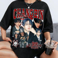 Retro Changbin Stray Kids T shirt Stray Kids dominATE SKZOO World Tour US 2025 Shirt Evil Skzoo Shirt Stray Kids Ate Album Shirt Sweater Graphic Tee – Aesthetic Look · Trending Graphic Apparel