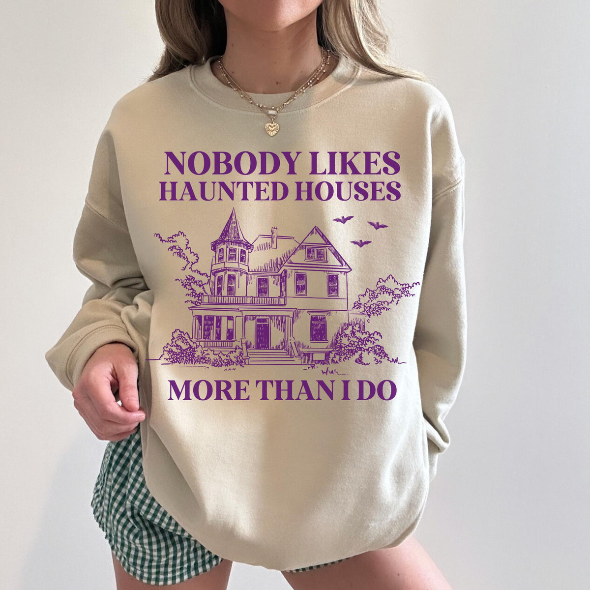 Ghost History Sweatshirt for Historian Spooky History Haunted Houses Ghost Tours European History American History Social Studies Gift Sweatshirt – Aesthetic Look · Top Pick For Any Outfit