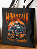 Jeep Mountain Explorer Tote Bag Perfect for Travelers Beach Days Shopping Eco Friendly Gift Adventure Lovers Tote Tote Bag – Feel-Good Design · Trending Graphic Apparel