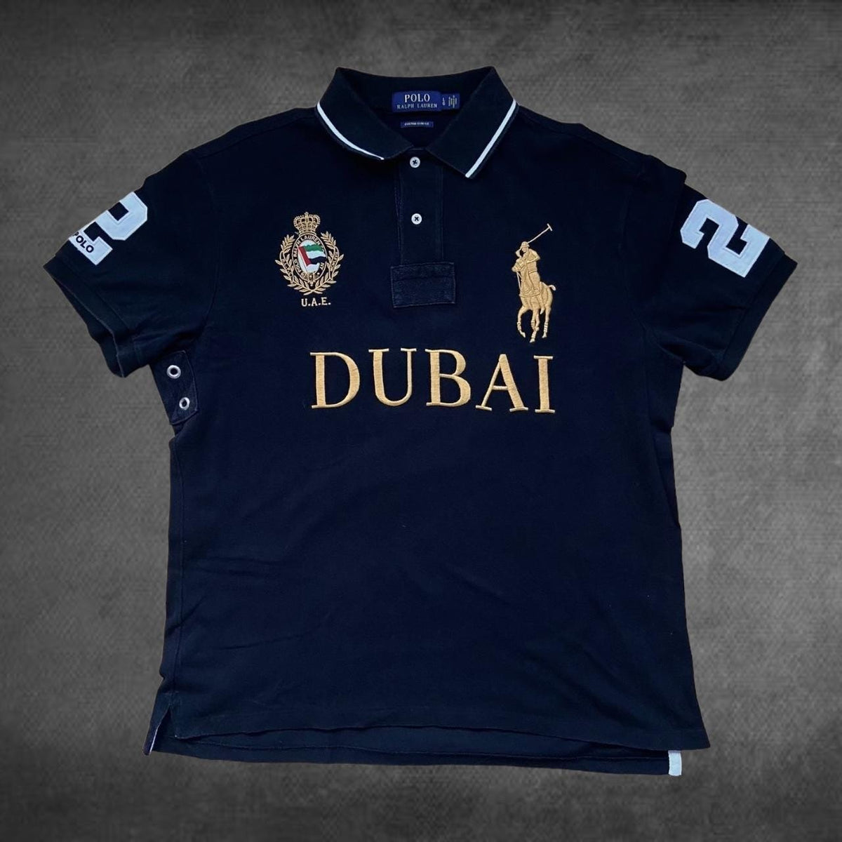 Vintage Ralph Lauren Polo Dubai Rare Jersey Jersey – Soft Feel · Perfect For Daily Wear