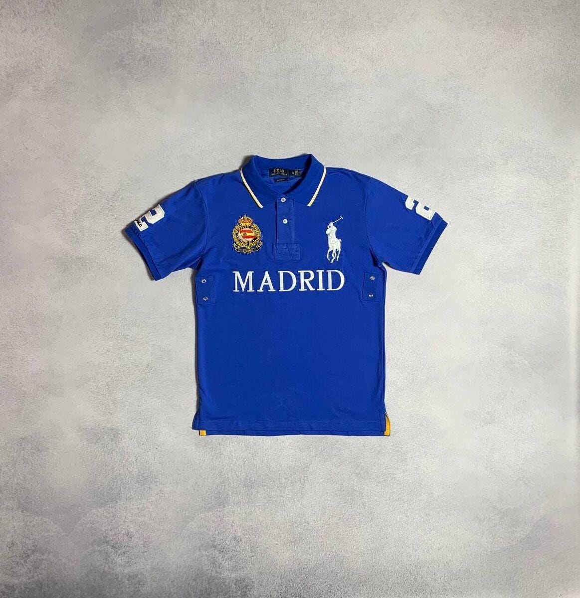 Vintage Ralph Lauren Polo Madrid Rare Jersey Jersey – Easygoing Wear · High-Quality Print