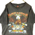 Vintage Harley Davidson TShirt Large Distressed 1992 Take Hold Of The Thunder Graphic Tee – Fan Favorite · Trending Graphic Apparel