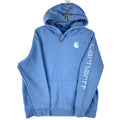 Carhartt Sweatshirt Hoodie Size XL Blue Relaxed Fit Spelled Out Work Wear Hoodie – Fan Favorite · Top Pick For Any Outfit