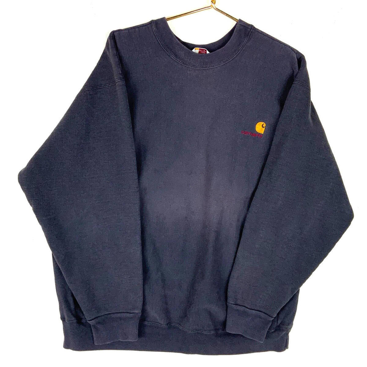 Carhartt Rugged Outdoor Wear Sweatshirt Crewneck Size XL Blue Work Wear Sweatshirt – Cozy Vibes · Top Pick For Any Outfit