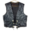 Vintage JooKay Motorcycle Leather Vest Black Large 80s Graphic Tee – Aesthetic Look · Must-Have Style