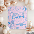 Coastal Cowgirls Bachelorette Banner Custom Disco Cowgirl Tapestry Western Bridal Shower Welcome Sign Last Rodeo Girls Beach Trip Decor Graphic Tee – Feel-Good Design · Perfect For Daily Wear