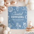Coastal Cowgirls Bachelorette Tappestry Country Bach Banner Western Bridal Shower Welcome Sign Disco Cowgirl Girls Beach Trip Decor Graphic Tee – Bold Style · Great Gift For Fans