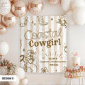 Coastal Cowgirls Bachelorette Welcome Sign Country Bach Banner Western Bridal Shower Tapestry Disco Cowgirl Girls Beach Trip Decor Graphic Tee – Warm & Stylish · High-Quality Print