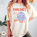Pancakes and Panic Attacks Shirt Funny Mental Health TShirt Women39s Retro Mental Health Tshirt Graphic Tee Pancake Shirt Graphic Tee – Warm & Stylish · Great Gift For Fans