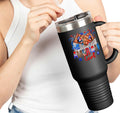 Patriotic Insulated Travel Tumbler Mug 40oz Perfect for Holidays Road Trips BBQs Fourth of July Camping freedom 40oz tumbler Graphic Tee – Everyday Comfort · Must-Have Style