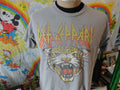 Def Leppard Tour Dates On Back Tiger Retro T Shirt M Graphic Tee – Premium Graphic · Top Pick For Any Outfit