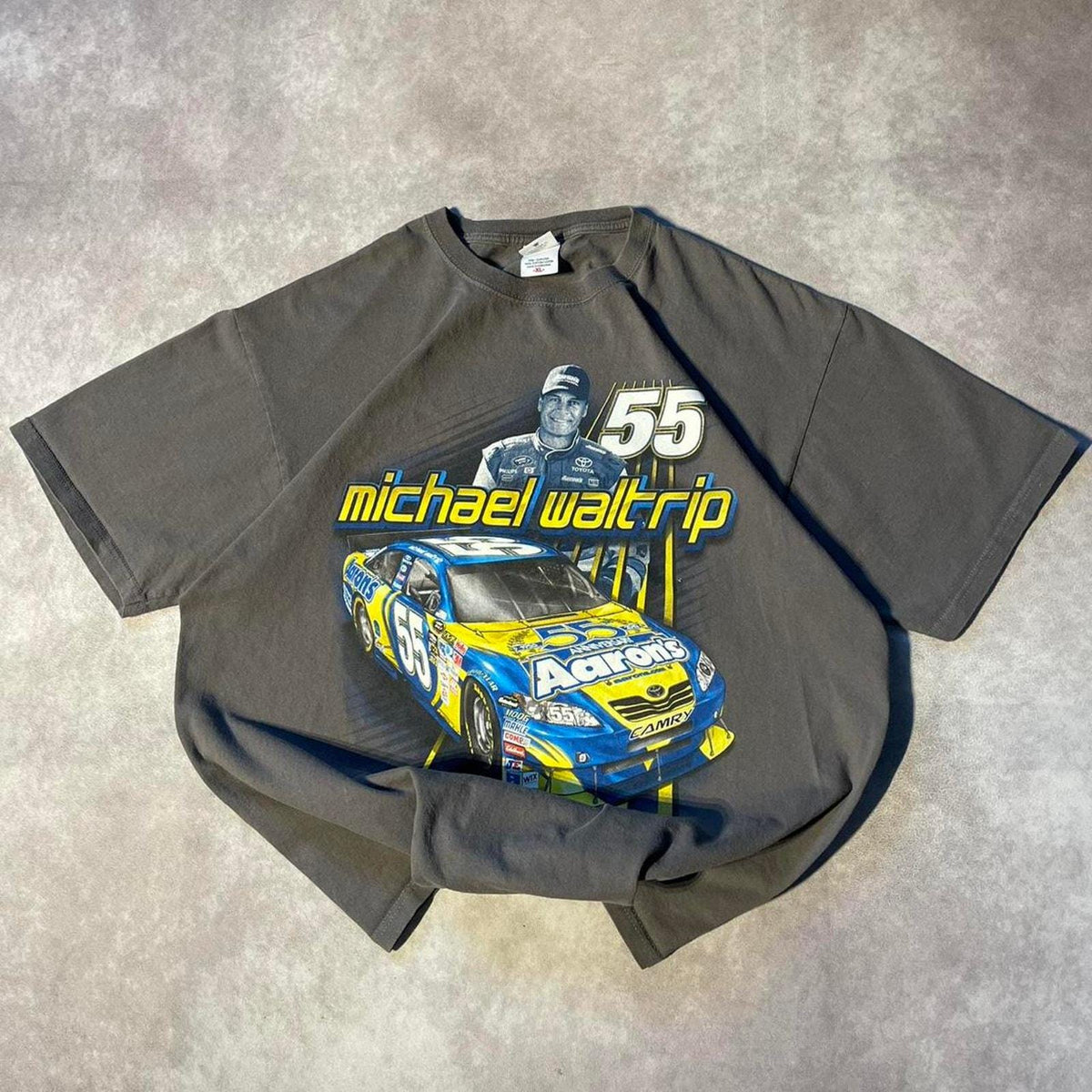 Vintage NASCAR Michael Waltrip Car Racing Tee Shirt Graphic Tee – Aesthetic Look · Trending Graphic Apparel