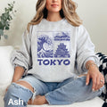 Japanese Sweatshirt Tokyo Sweater Japan Shirt Japan Trip Souvenir Gift Japan Vacation Tee Kyoto Japan Travel Shirt Mount Fuji Shirt Sweatshirt – Cozy Vibes · Perfect For Daily Wear