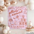 Cat Bachelorette Party Decor Custom Getting Meowied Welcome Sign Personalized Funny Cat Themed Bach Party Tapestry Here to Purrty Banner Graphic Tee – Premium Graphic · Must-Have Style