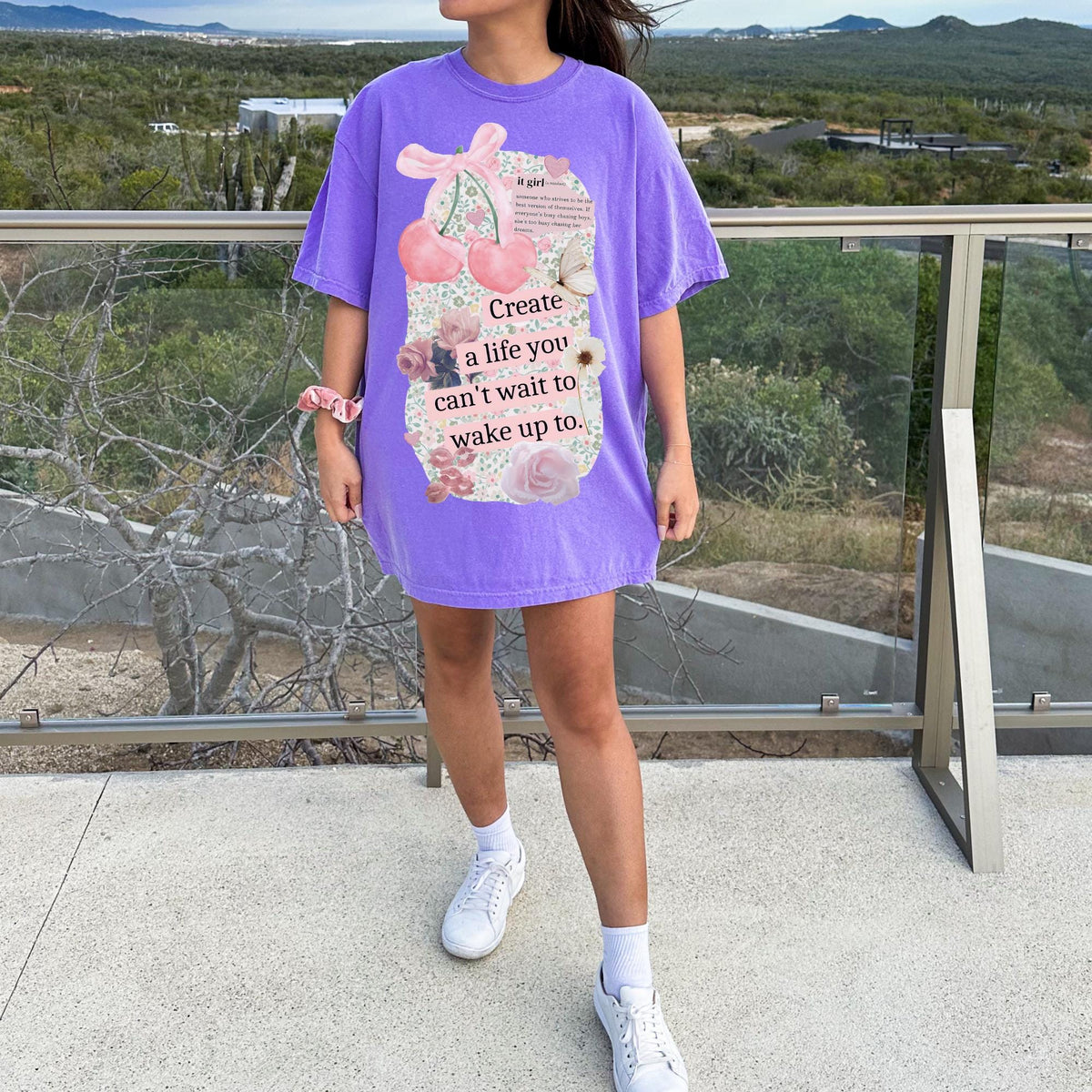 Create a Life Shirt Positivity Shirt Mental Health Shirt Unisex Trendy Aesthetic Oversized Graphic Tee Motivational Tee Graphic Tee – Warm & Stylish · High-Quality Print