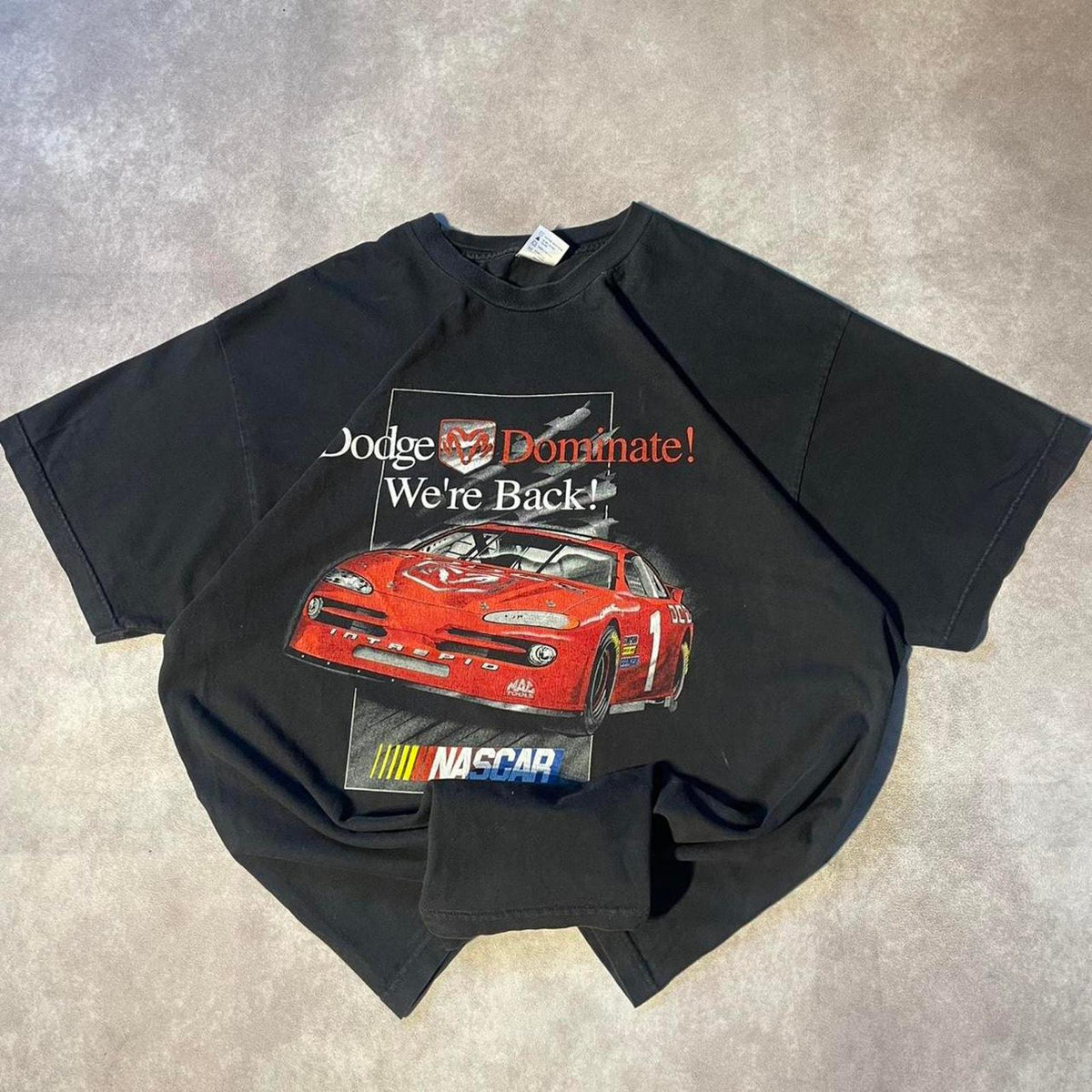 Vintage Dodge NASCAR Car Racing Graphic Tee Shirt Graphic Tee – Bold Style · Trending Graphic Apparel