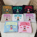 P1Harmony Members Sweatshirt P1Harmony Duh Album Shirt P1Harmony Utop1A Tour T shirt P1Harmony Sad Song Shirt Theo Jiung Intak Soul Sweatshirt – Bold Style · Top Pick For Any Outfit