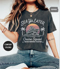 Custom Cruise Squad Comfort Colors Tee Sweatshirt Hoodie Personalized Family Vacation Matching Apparel Girls Matching Cruise Crew tee Hoodie – Soft Feel · Trending Graphic Apparel