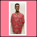 HR058 Vintage 194039s abstract rayon print by Hollywood Rogue Size X large Only one made Graphic Tee – Easygoing Wear · Must-Have Style