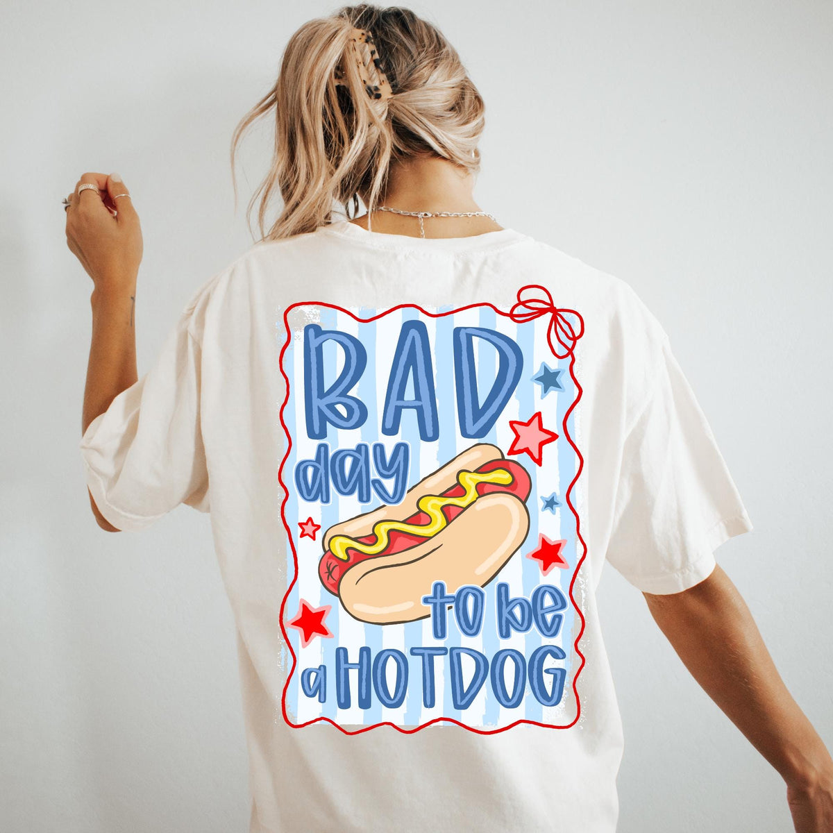 it39s A Bad Day To Be A HotDog July 4th Shirt July 4th Tee Independence Day Shirt TShirt Usa Patriotic Tee 4th of July Party TShirt Graphic Tee – Everyday Comfort · High-Quality Print