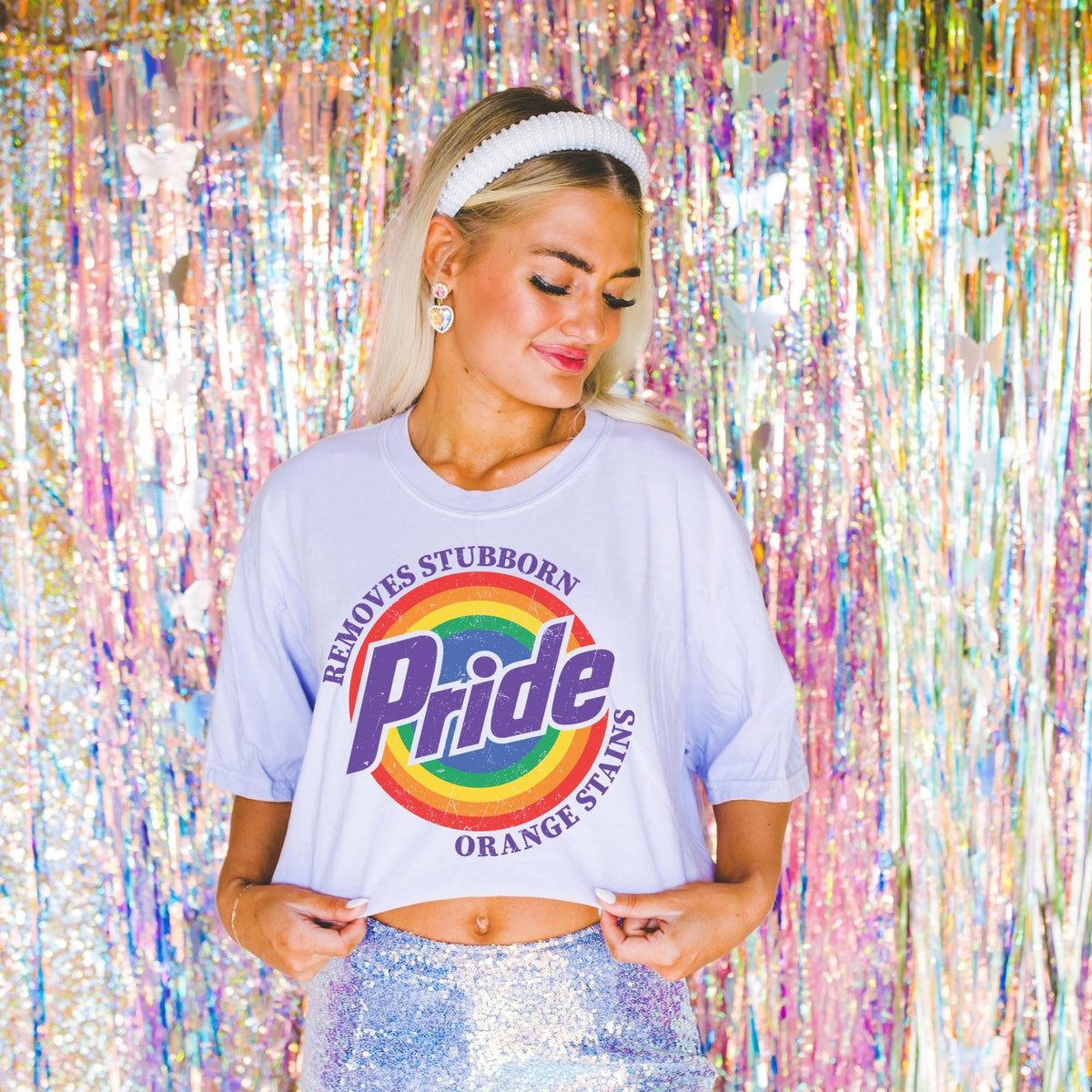 Comfort Colors Pride Removes Stubborn Orange Stains Tee Queer Shirt Lesbian Shirt LGBTQ Shirt Gay Pride Shirt Equality Shirt Graphic Tee – Feel-Good Design · Trending Graphic Apparel