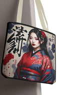 Japanese Art Tote Bag Canvas Shopper Cultural Gifts Anime Style Everyday Use Travel Companion Tote Bag – Everyday Comfort · Trending Graphic Apparel