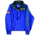 Vintage Tommy Hilfiger Windbreaker Jacket Size Medium Blue Full Zip Graphic Tee – Premium Graphic · Must-Have Style