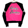 Harley Davidson Women39s Sweatshirt Medium Pink Full Zip Y2k Sweatshirt – Aesthetic Look · Must-Have Style