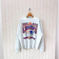 Vintage 90s New England Patriots sweatshirt vintage 1998 Patriots NFL sweatshirt vintage Pro player made in USA sweatshirt size L Sweatshirt – Soft Feel · High-Quality Print