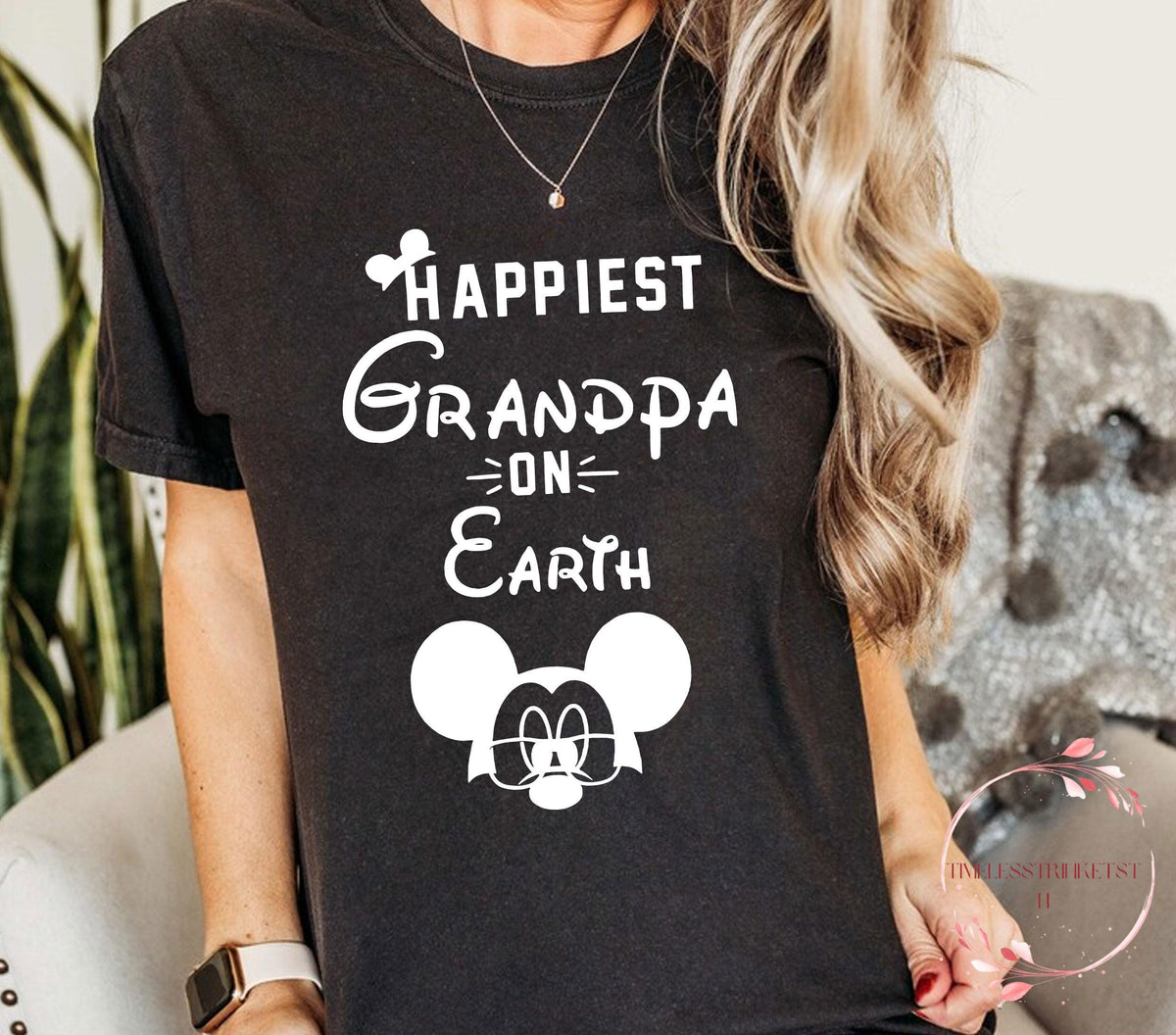 Happiest Grandpa on Earth Shirt Disney Inspired Grandpa Tee Father39s Day Gift for Grandpa Magical Family Vacation Shirt USA Seller Graphic Tee – Feel-Good Design · Perfect For Daily Wear