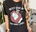 Lion King Dad Shirt Best Dad in the Pride Lands Tee Mufasa and Simba Father39s Day Gift Disney Dad Graphic T Shirt Graphic Tee – Feel-Good Design · Perfect For Daily Wear