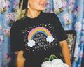 Cute Fayetteville Arkansas Tee Shirt for Friend Living in Fayetteville Colorful Northwest Arkansas TShirt with Rainbow and Doodle Stars Graphic Tee – Easygoing Wear · Trending Graphic Apparel